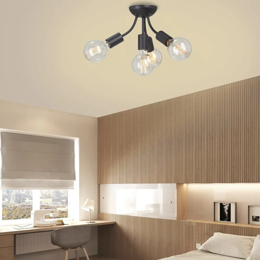 Vitaluce Версаль — потолочная люстра с 4 лампами для современного интерьера 89386496 STLM-1514846 - Вид №6