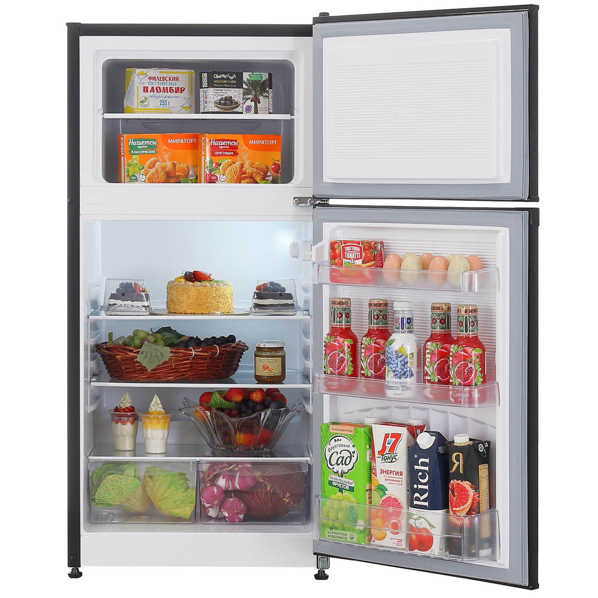 5351599 Холодильник компактный   Nordfrost NRT 143 232 черный STDN-0133084 - Вид №5