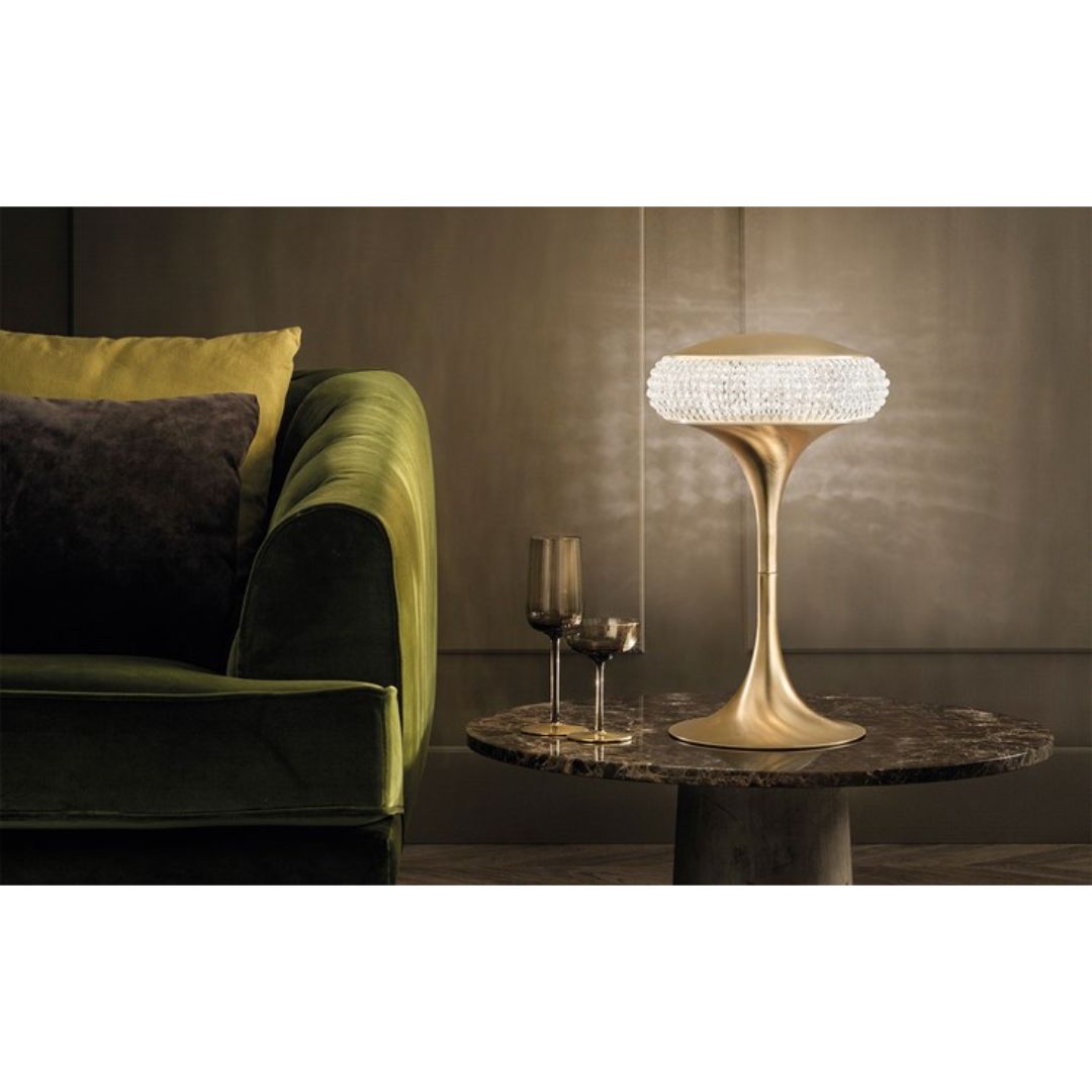 Masiero Cristalis TL1 G лампа настольная cristalistl1g - Вид №1