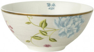 Пиала Laura Ashley Cobblestone Pinstripe 13см, 420мл