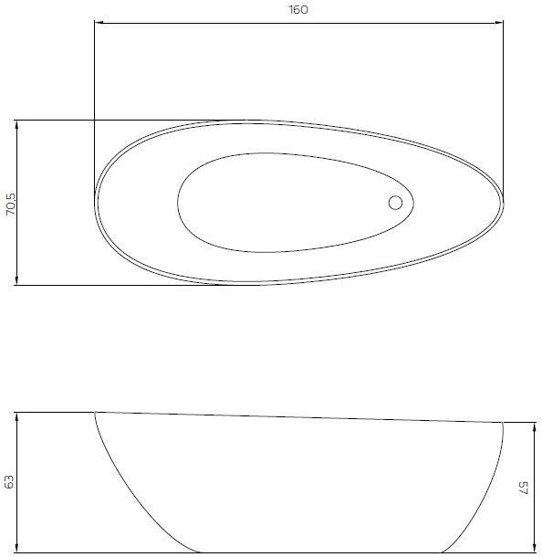 Relax Design Отдельностоящая овальная ванна из luxolid® sun-id-1404553 - Вид №4