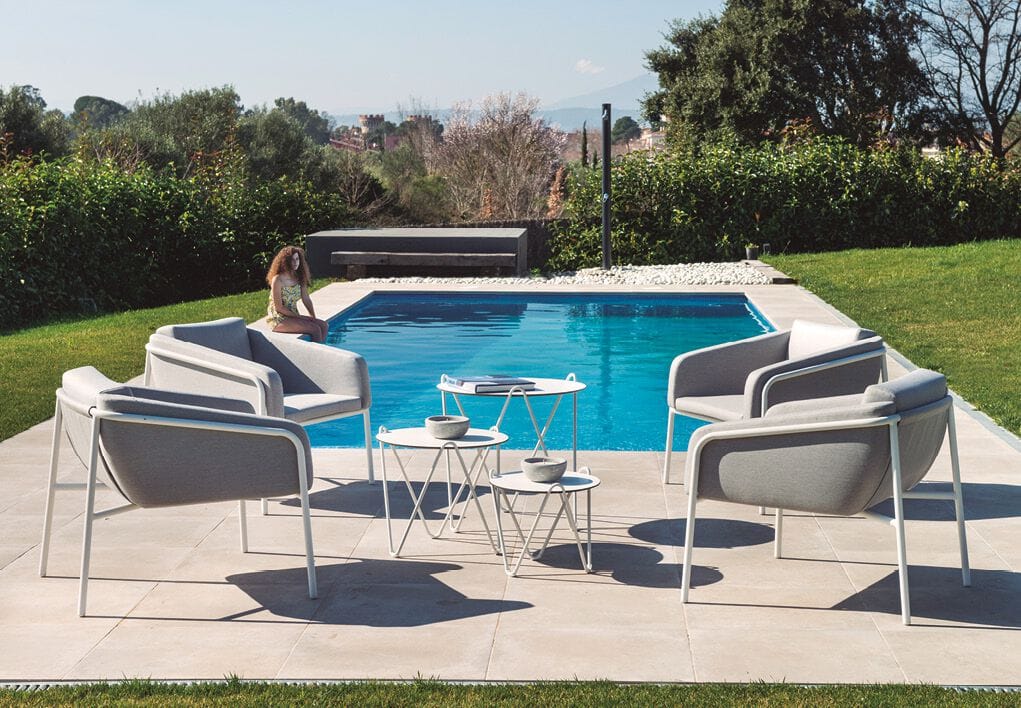 Тканевое садовое кресло с подлокотниками calma Nua ARCH-00098134 - Вид №3