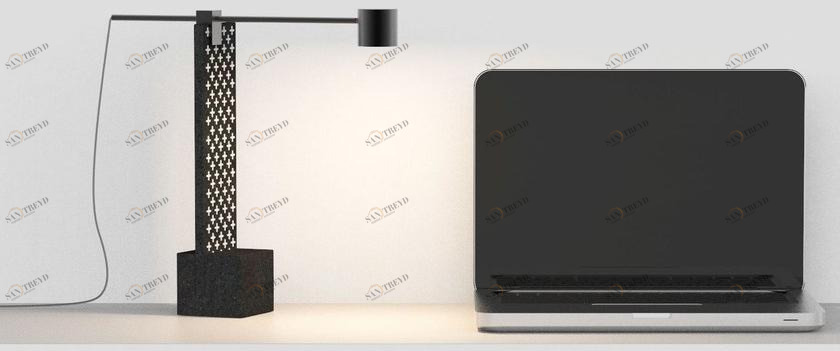 Made a Mano Регулируемая настольная лампа из вулканического камня Luce sun-id-1512653