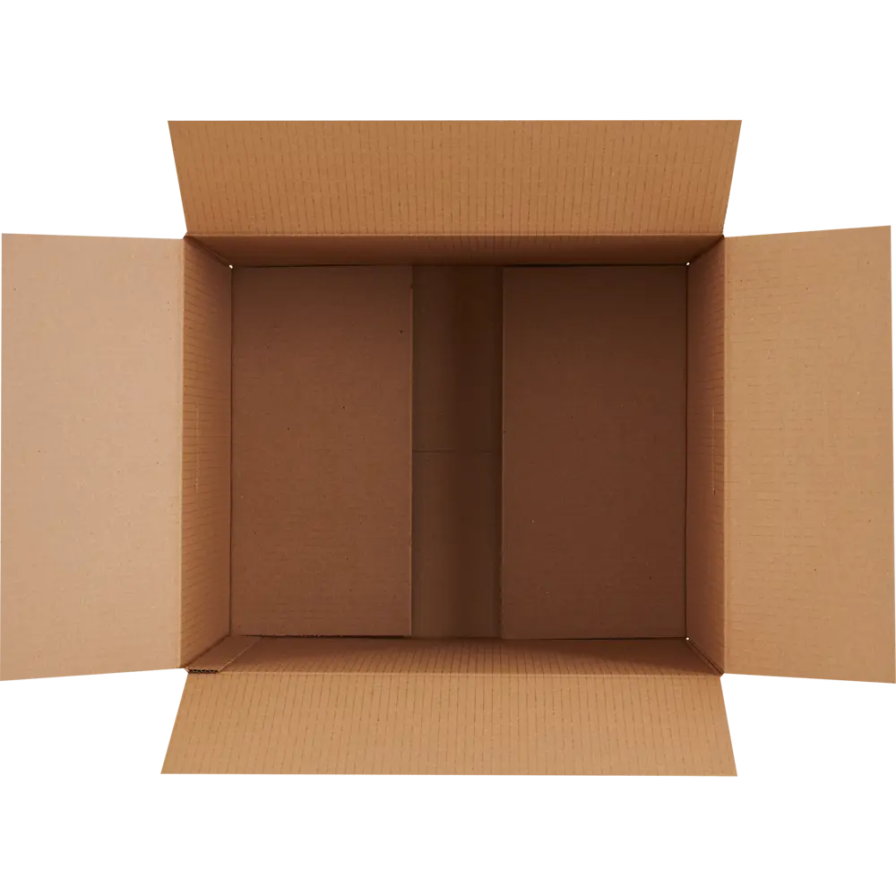 Картонная коробка 50x40x40 см картон цвет коричневый Santreyd STLM-2059540 - Вид №2