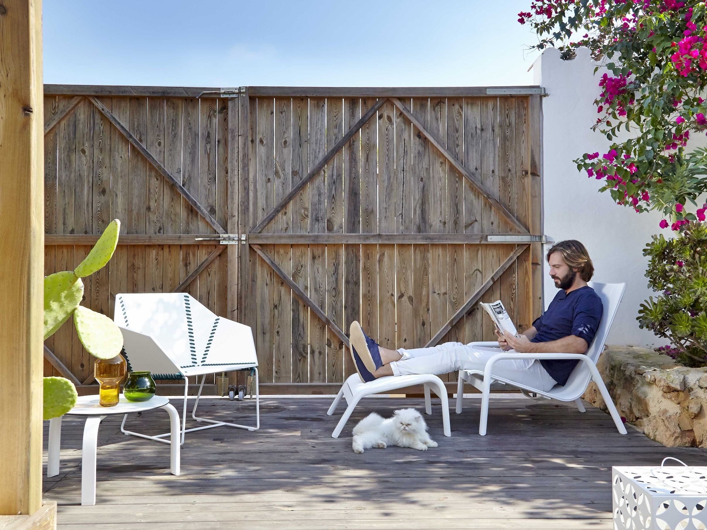 Садовое кресло Batyline® с подлокотниками GANDIABLASCO стек ARCH-00042960 - Вид №1