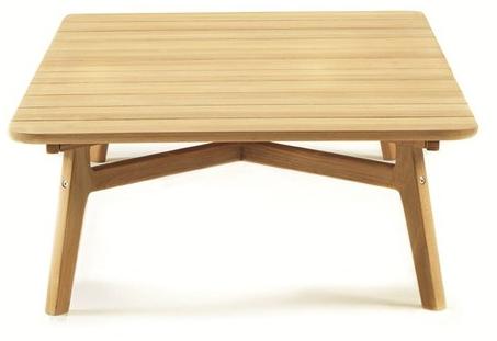 Ethimo Прямоугольный столик для сада из тика Knit Knitbr01 - Вид №2