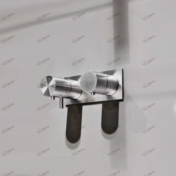 Смеситель термостатический для душа AY655PLU Antonio Lupi AYATI с распределителем на три выхода Antoniolupi