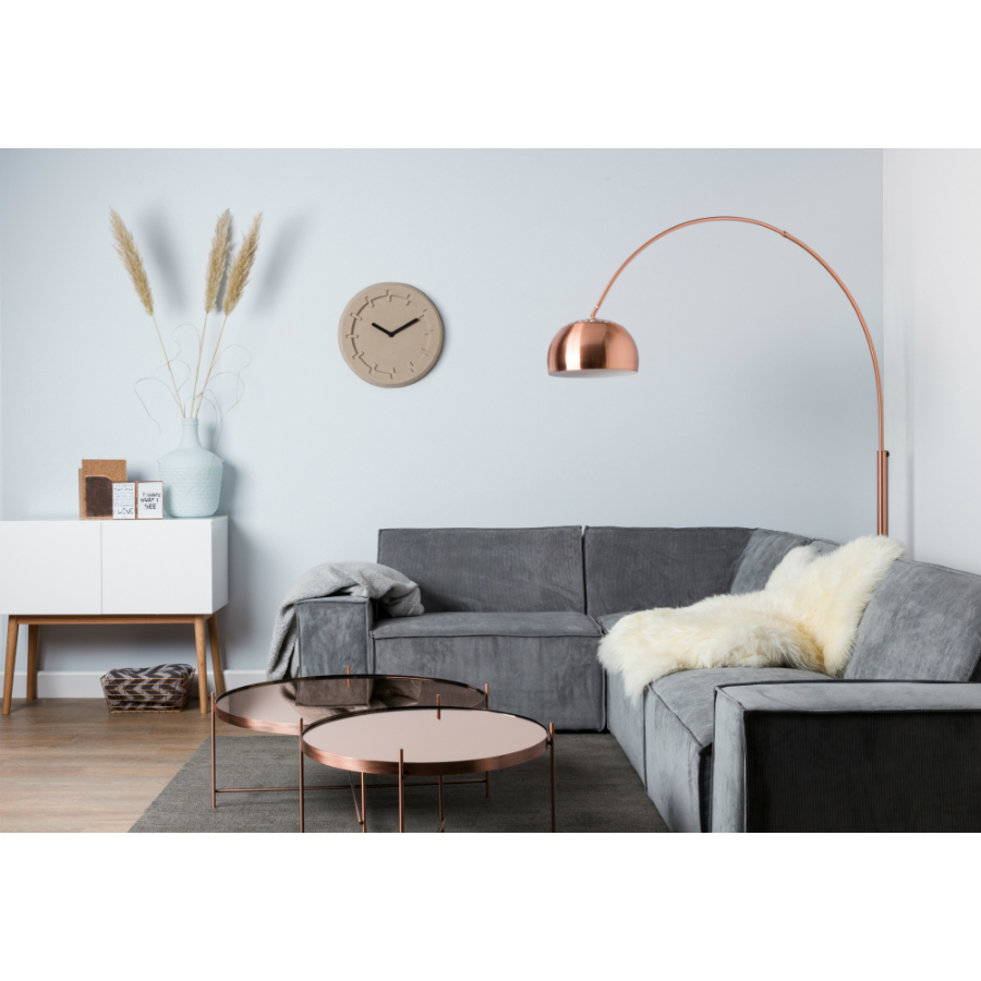 Пуф для дивана James, угловой, серый Zuiver 3200150 - Вид №1