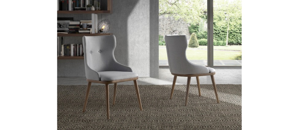 Стул CH807 от Angel Cerda ANGEL CERDA  148259 Серый  - Вид №2