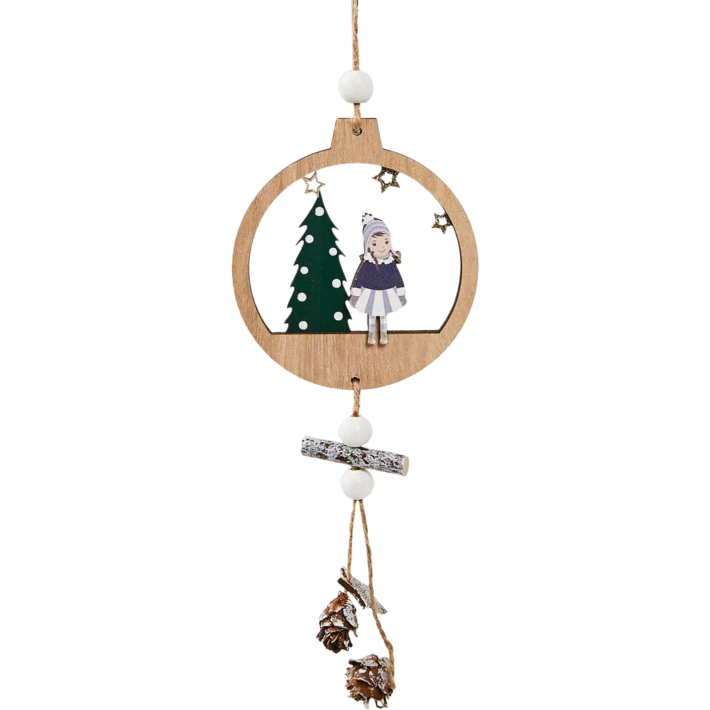 87036525 Елочная игрушка 20x8.5 цвет разноцветный STLM-1415988 Santreyd 