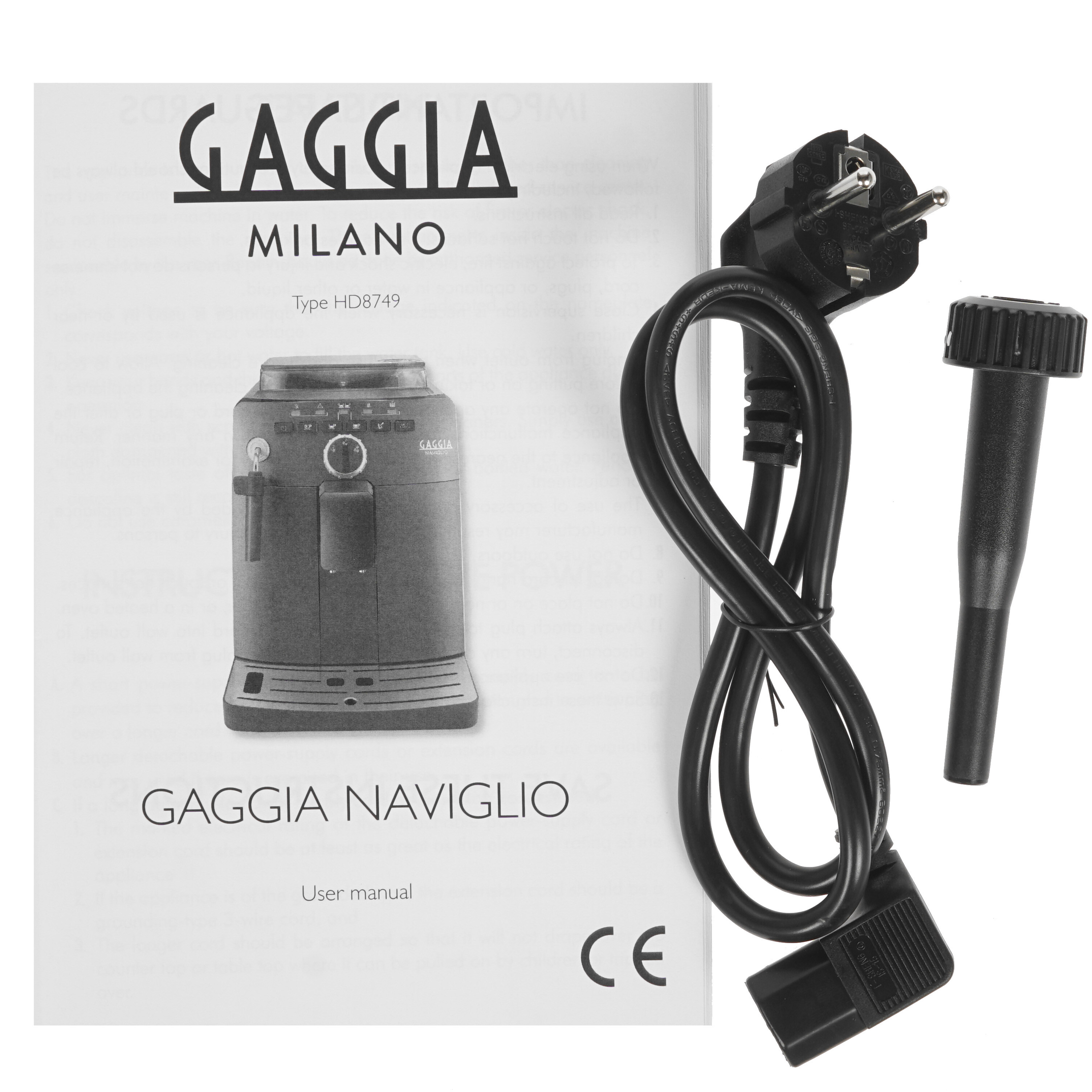 8125316 Кофемашина автоматическая Gaggia Naviglio черный STDN-0048694 - Вид №6