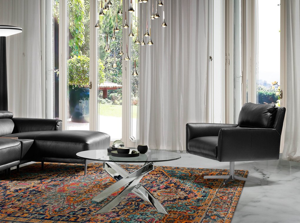 Кресло KF-A1008 от Angel Cerda черное ANGEL CERDA ДИЗАЙНЕРСКИЕ 241761 Черный  - Вид №3