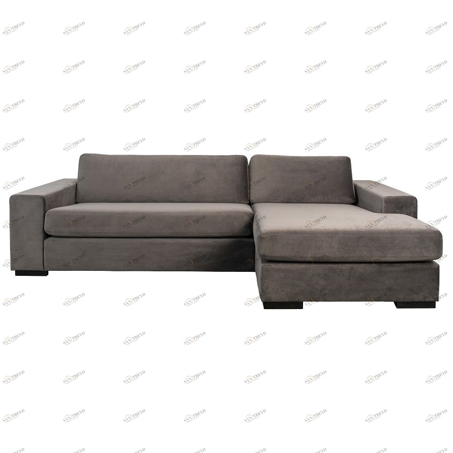 Диван Fiep правосторонний, серый Zuiver 3200168