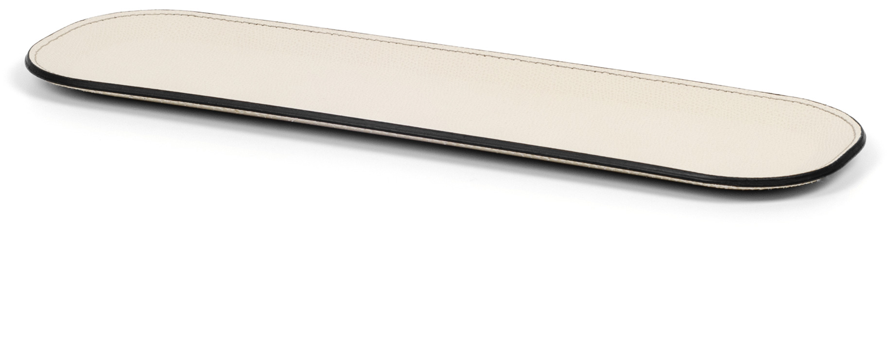 Victor Поднос для мелочей - 11x36 см / зернистая кожа_coffee