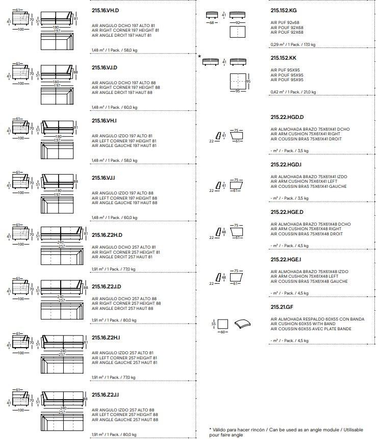 Sancal Угловой диван в ткани sun-id-1409272 - Вид №3