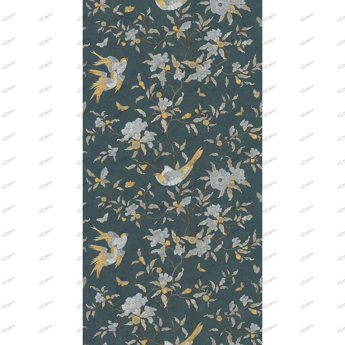 Рулон обоев NATSU NATS82137230. Основа нетканый винил Casadeco