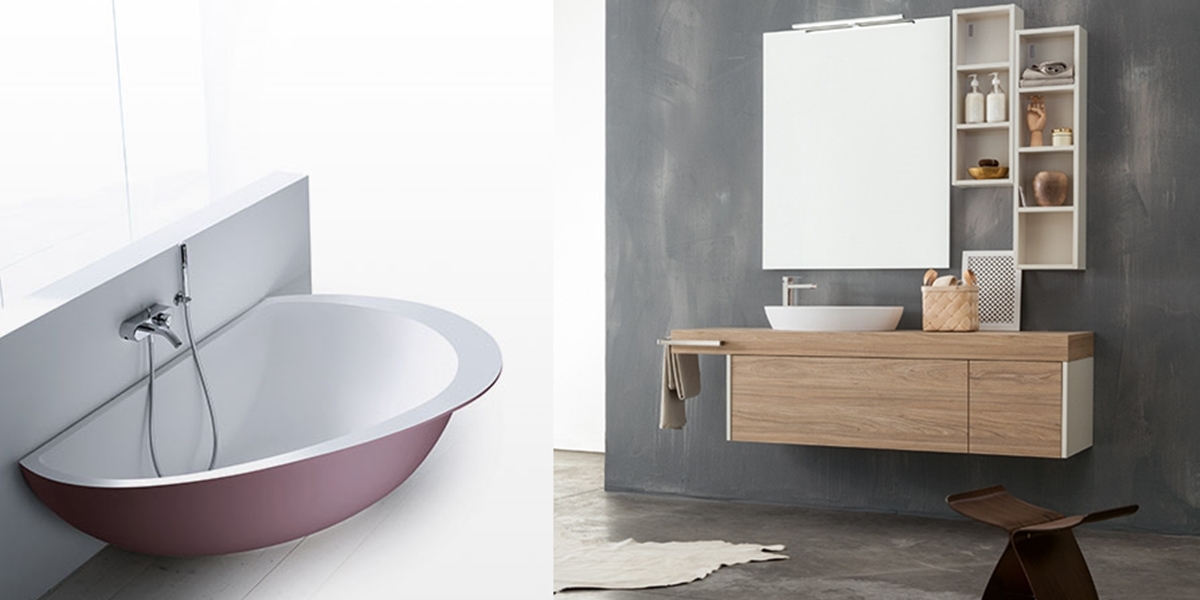 Mastella Ванна пристенная VANITY PARTY BI COULEUR VA04 - Вид №1