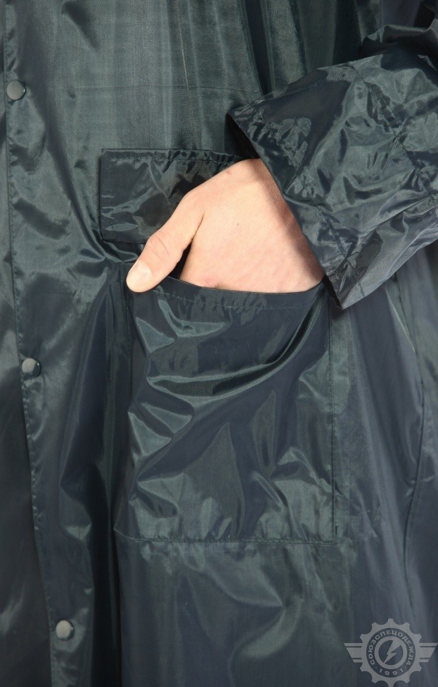 5041822 Плащ Альбатрос влагозащитный ЛАЙТ М синий  Непромокаемая спецодежда  размер XXL  - Вид №6