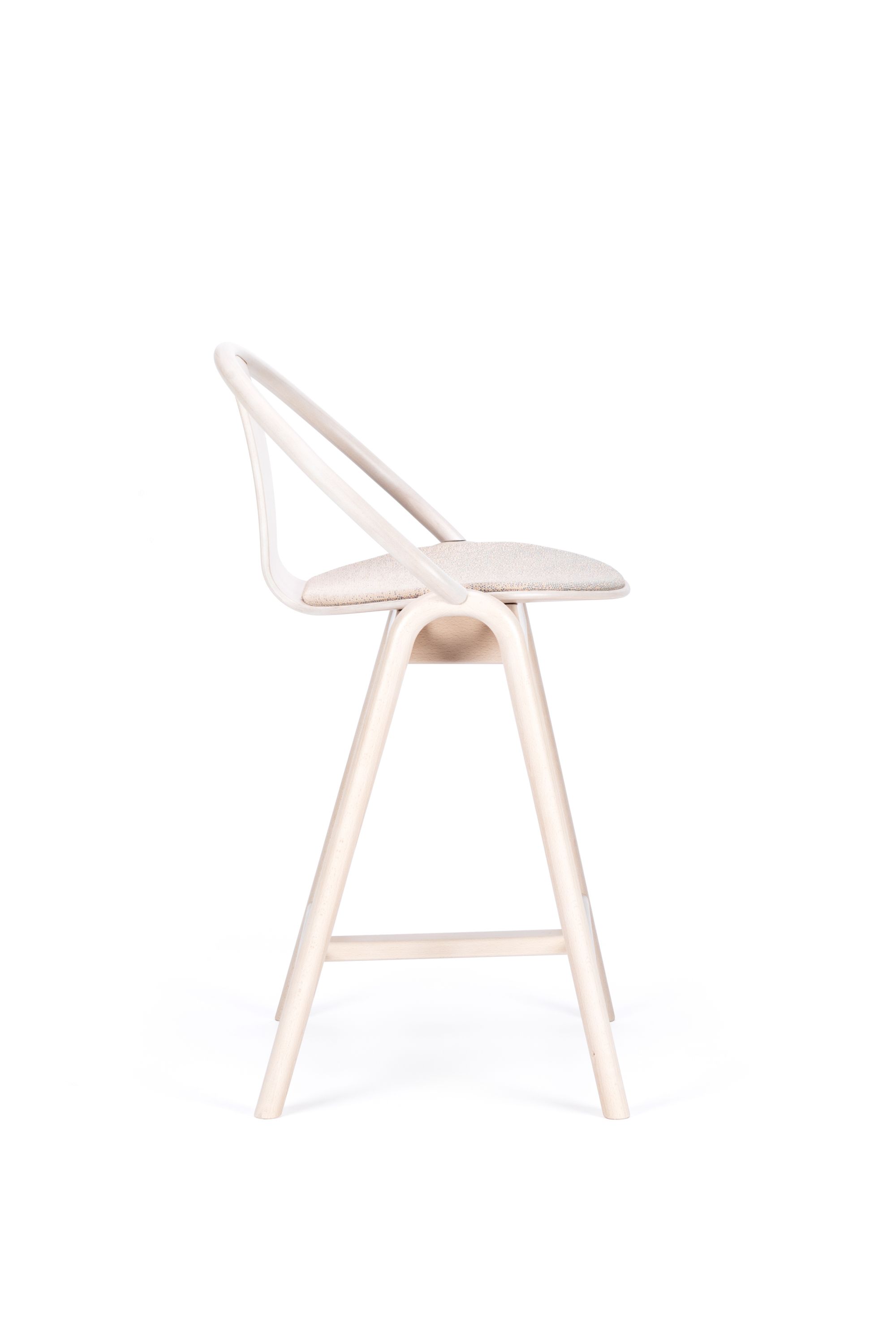 Высокий стул с мягким сиденьем TON AGAIN ARCH-00023267 - Вид №21