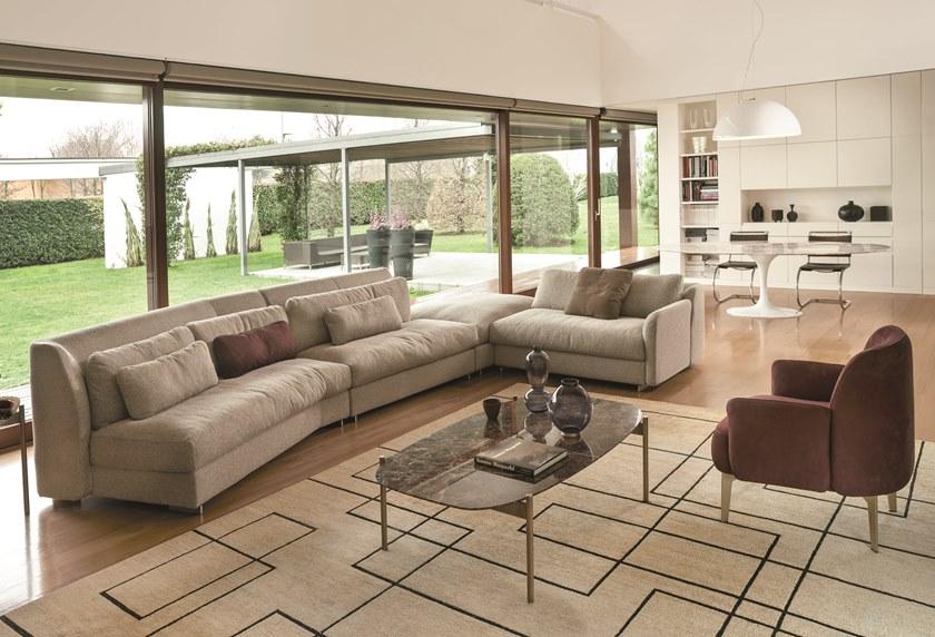 CTS SALOTTI Модульный угловой диван из ткани Bloom sun-id-1490902 - Вид №1