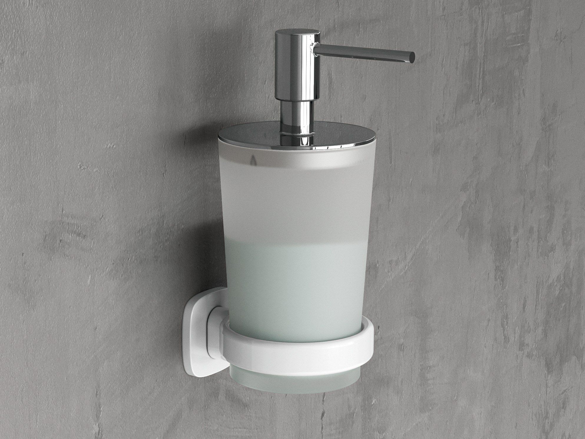 Диспенсер для мыла из металла и стекла Novellini ARCH-00044318 - Вид №1