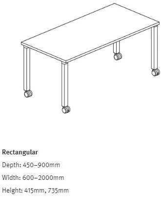 Herman Miller Модульная скамья на колесах Everywhere sun-id-1390922 - Вид №11