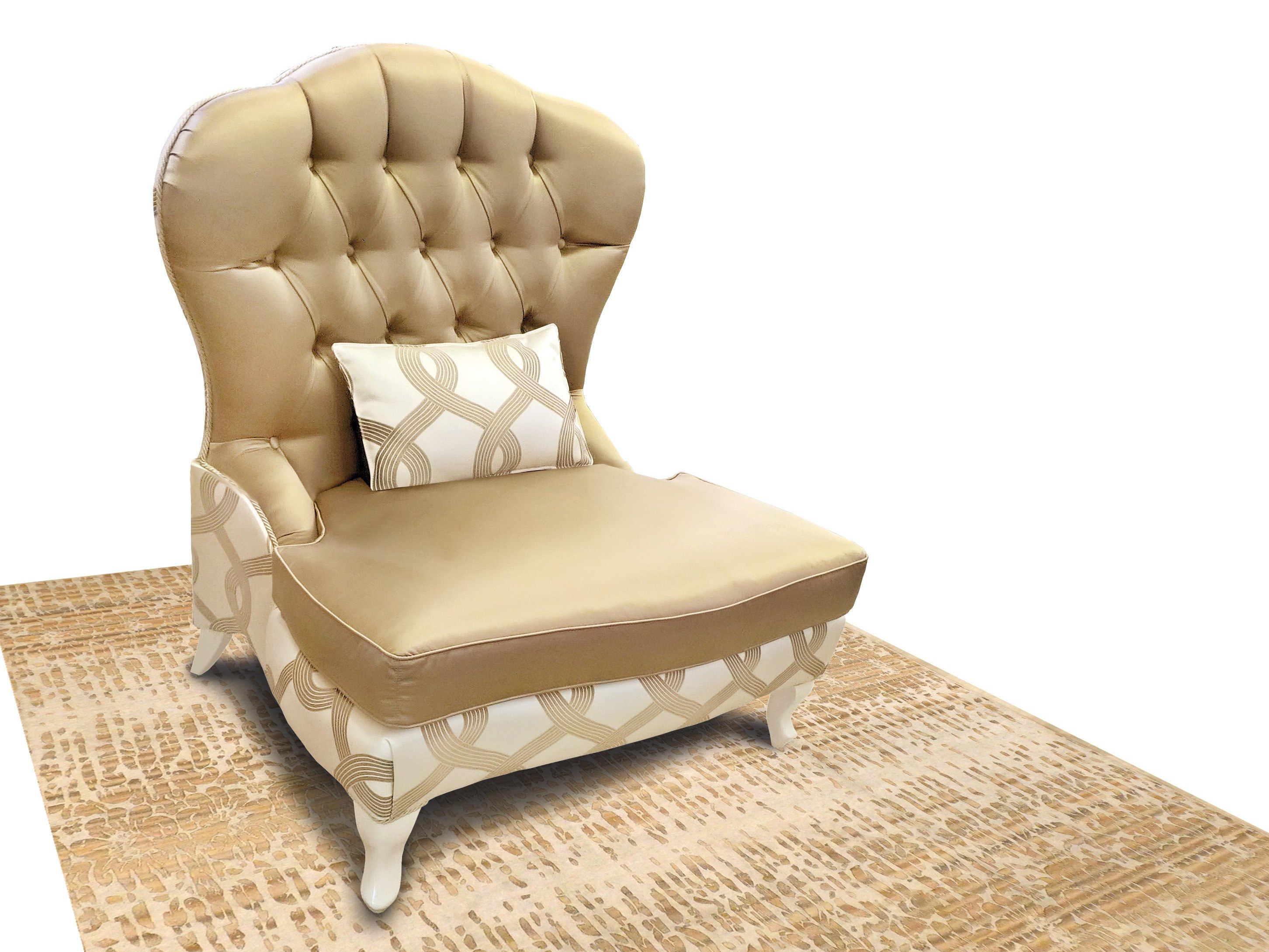 Кресло capitonné из ткани CASA +39 Gold ARCH-00014631