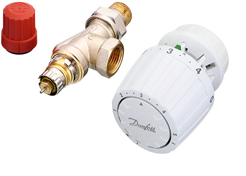 Danfoss Комплект RTR-N/RTR 7090 для двухтрубной системы отопления RTR-N 15 пр. и RTR7090 комплект 013G2174  - Вид №4