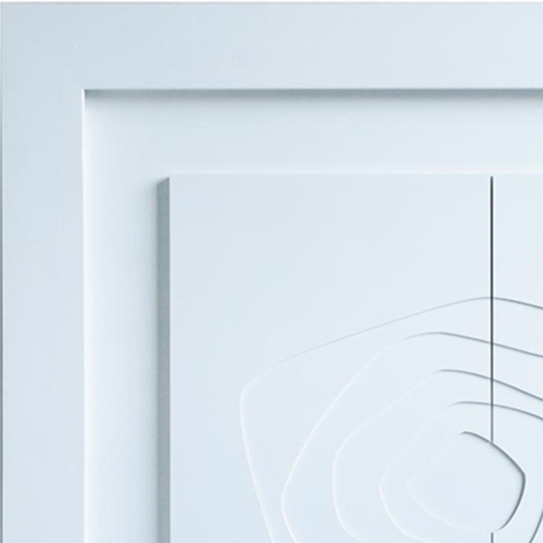 Панно-картина на стену White kvadro EVENHOME  192756 Белый  - Вид №2
