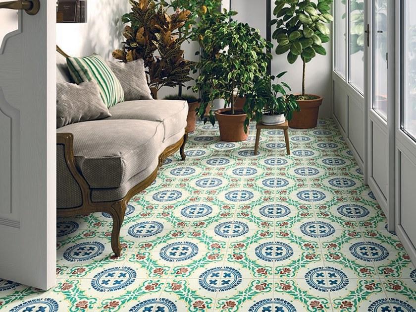 Marca Corona Настенная / напольная плитка из керамогранита Storie d'italia F968 - Вид №2