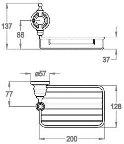 Fir Italia Accessori bagno classici  Abme04a  - Вид №1