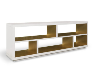 Деревянный двухсторонний шкаф