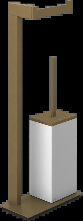 Держатель щетки-держатель рулона бумаги 20933 713 Gessi Inverso СТАРИННАЯ ЛАТУНЬ