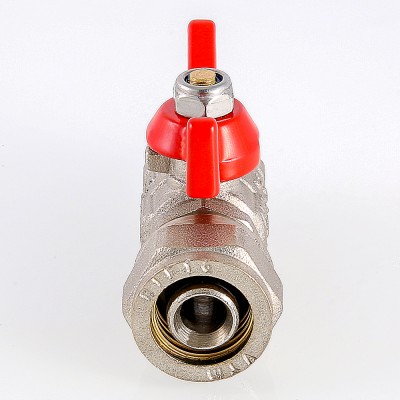 VT.341.N.1604 Кран шаровой с обжимным соединением и наружной резьбой Valtec 16 х 1/2"  - Вид №2