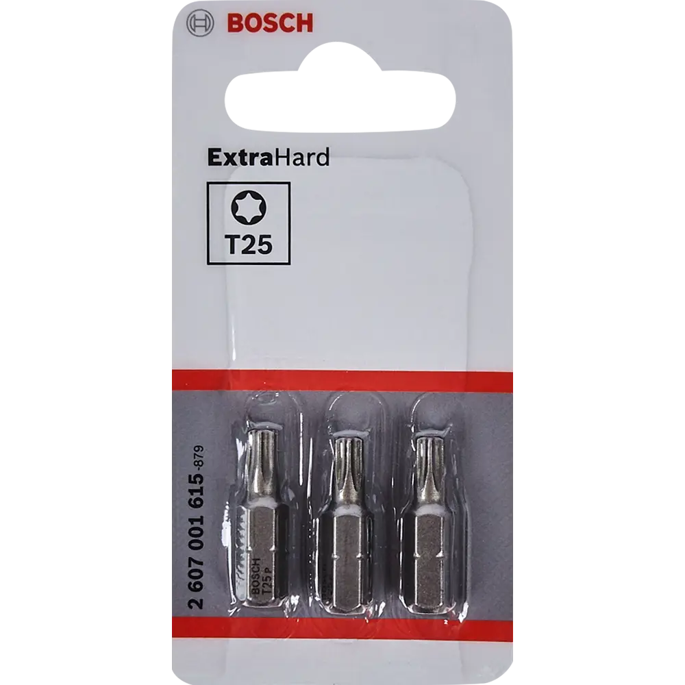 Бита Bosch Extra Hard 2607001615 T25x25 мм, 3 шт. 80158905 STLM-2032301 BOSCH PROFESSIONAL  - Вид №1
