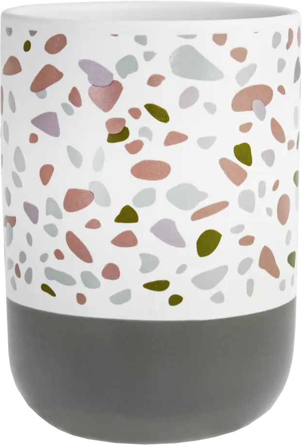 85323487 Стакан для зубных щёток Proffi Home Terrazzo керамика STLM-0061367