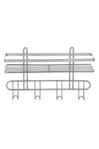 93829725 Полка прямая 1-ярусная 4 крючка MODERN STLM-0581695 VANSTORE