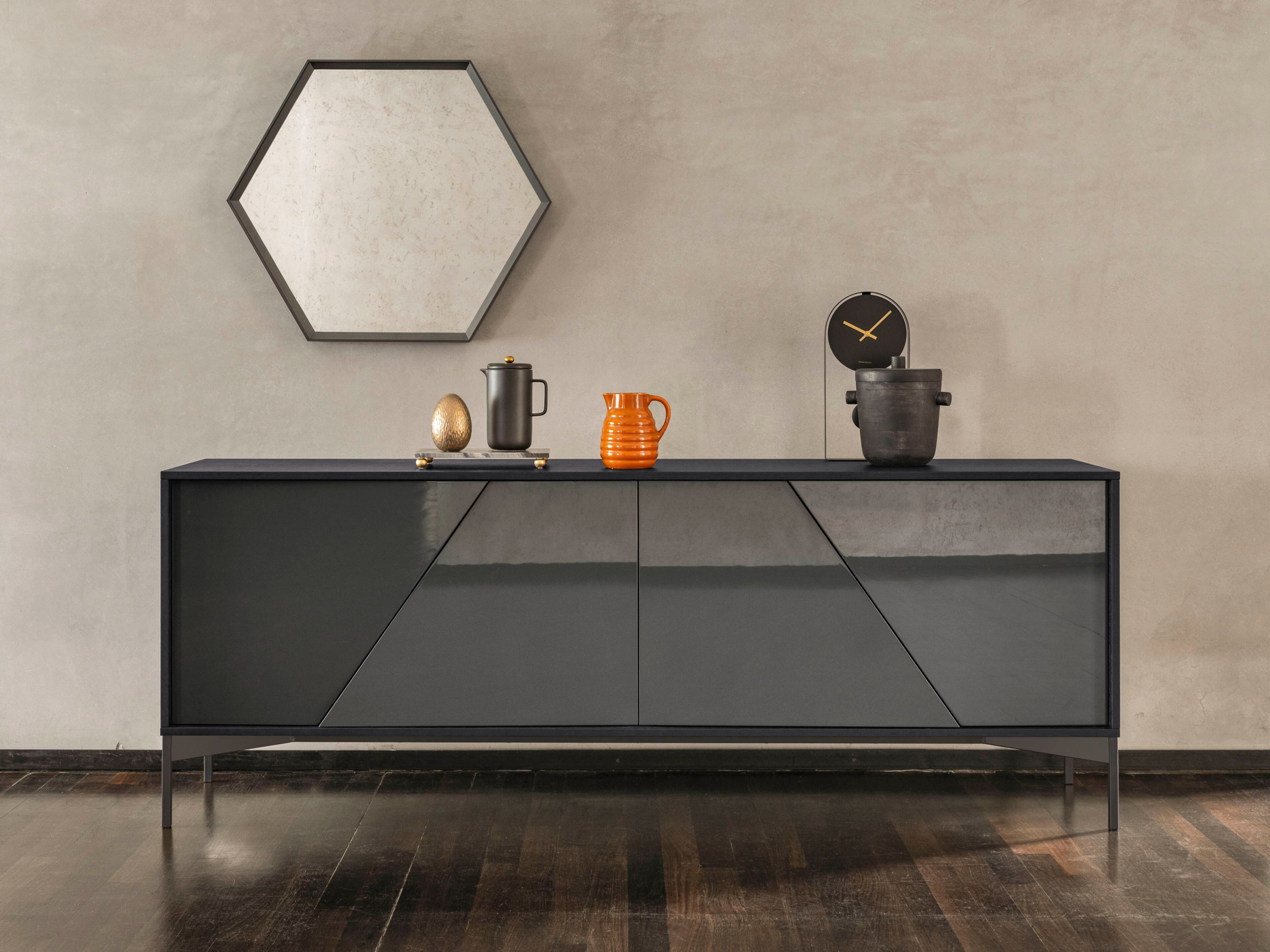 Деревянный шкаф с распашными дверями Alf DaFrè KENDO ARCH-00097765 - Вид №2