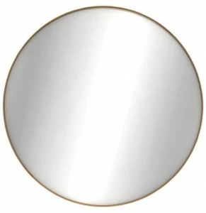 Ethnicraft Круглое настенное зеркало для ванной Oak layers