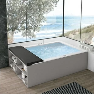 Ванна угловая MINERVA INDOOR 215 см с аэромассажем 2MNA2D5