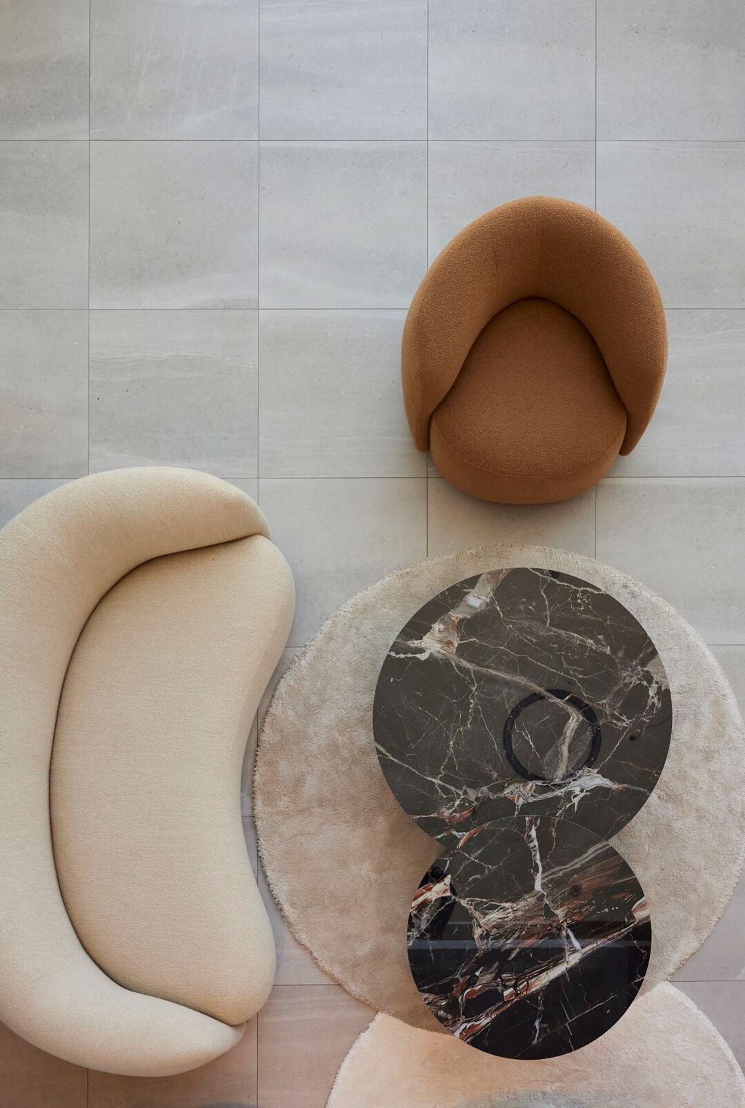 Круглый стол из Ксерамики Joli Central ARCH-00119340 - Вид №5