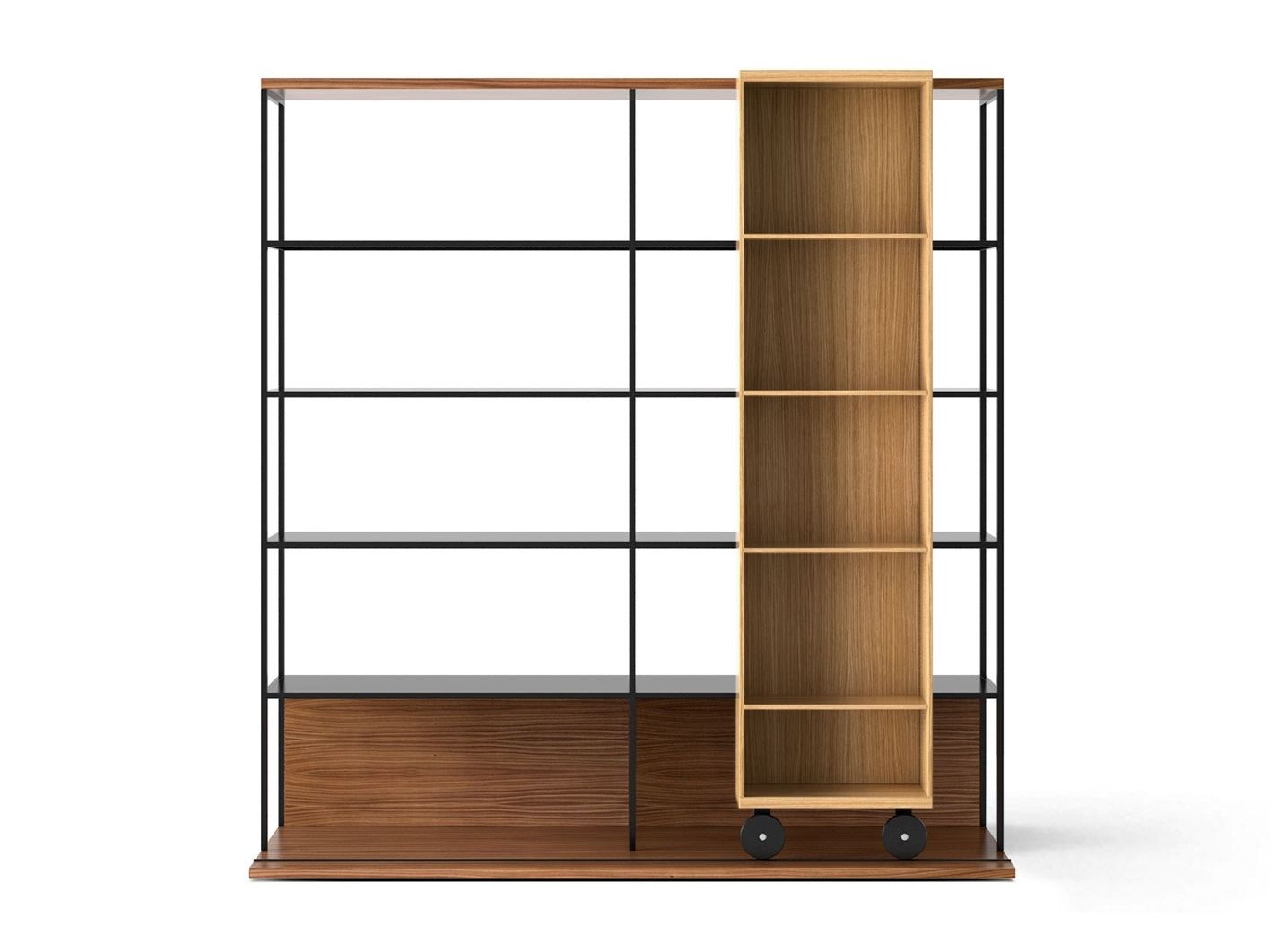 Книжный шкаф из МДФ на колесах Punt Literatura ARCH-00064312 - Вид №31