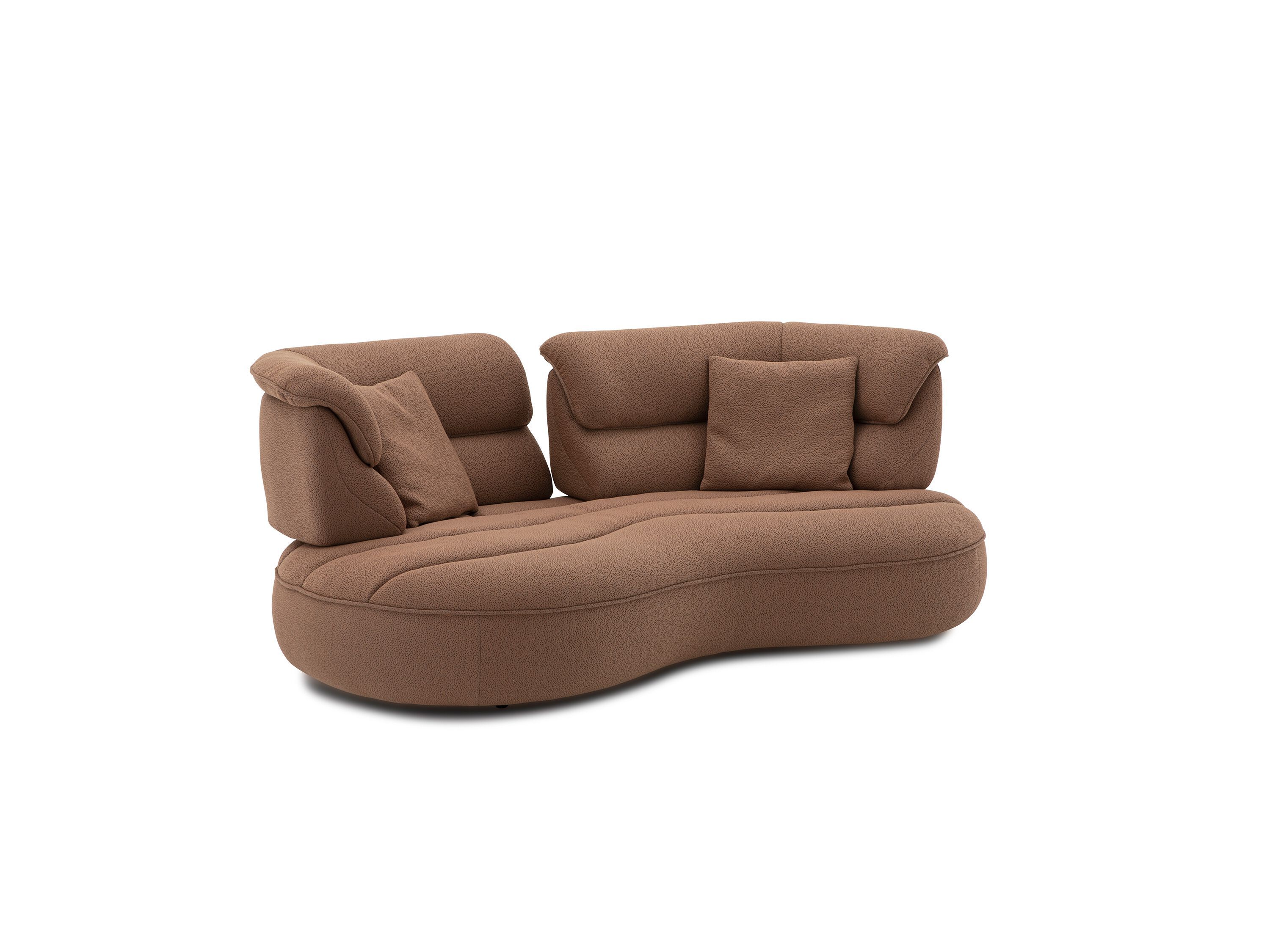 Модульный угловой диван из ткани CAMPO DE' FIORI SHROOM ARCH-00028651 - Вид №10