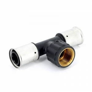 Тройник пресс-В PVDF HENCO 32x1"x32