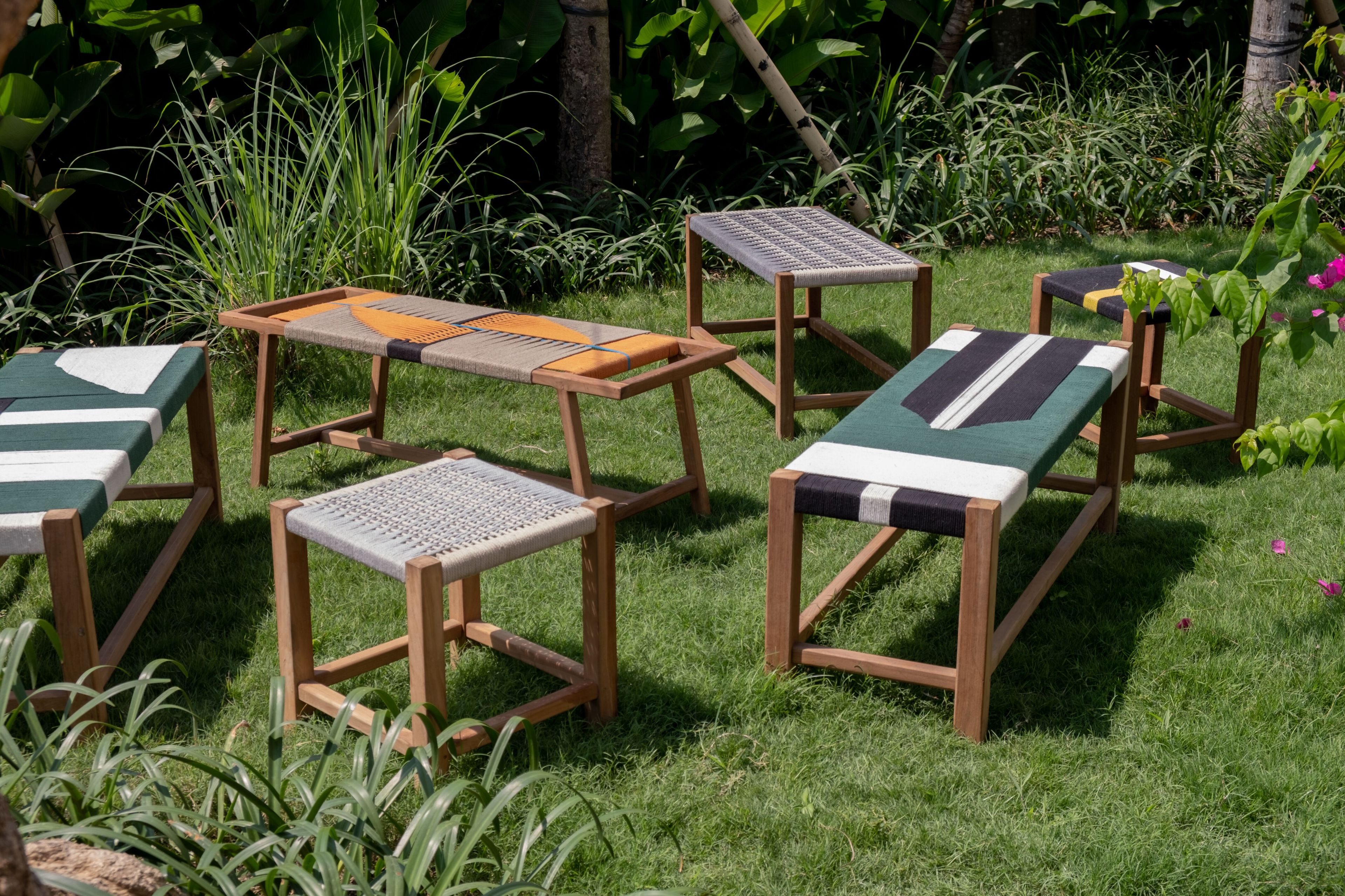 Садовая скамейка из тикового дерева cbdesign Виареджо ARCH-00118668 - Вид №2