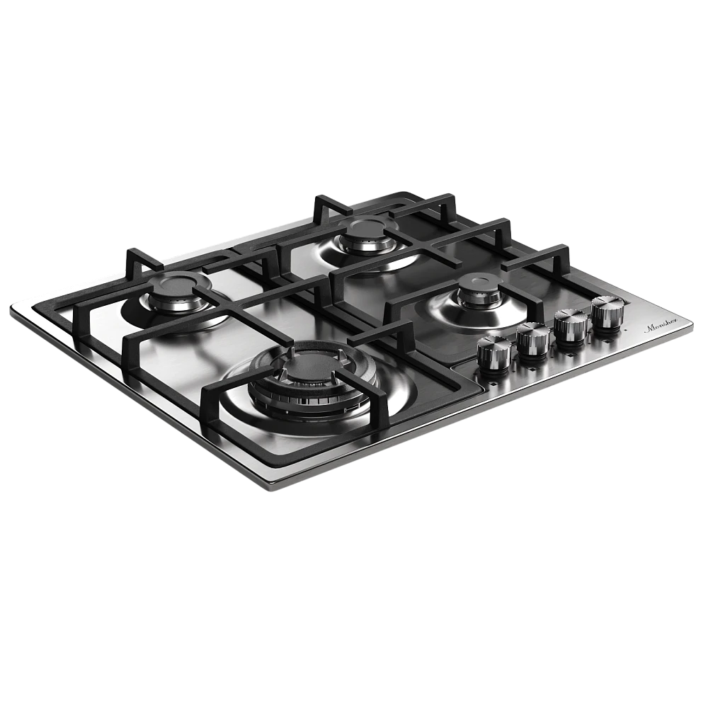 9121446 Газовая варочная поверхность Monsher MSG 61 Acier STDN-0058143 - Вид №1