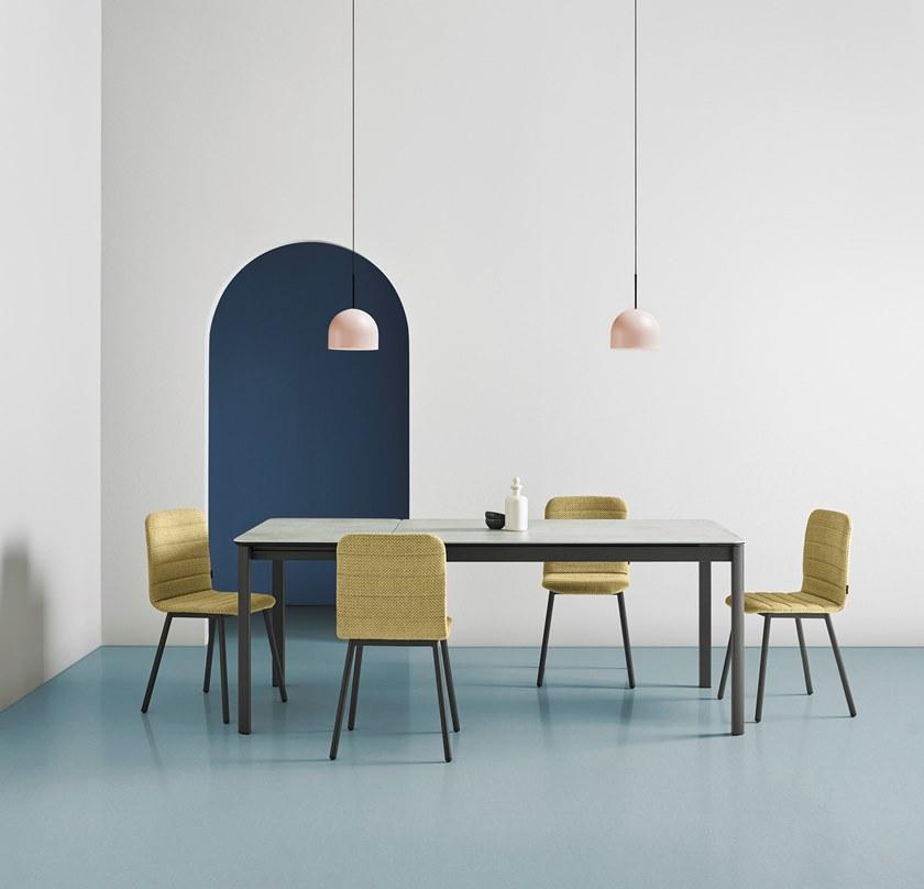 MOBLIBERICA Стул из мягкой ткани Pepper sun-id-1486000 - Вид №1