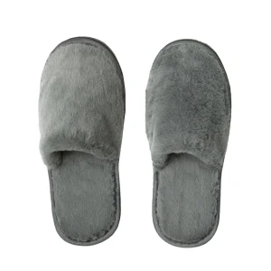 90469839 Тапочки женские Мех Amaro Home Графит 39-41 HOME-4004-Gr0-39 STLM-1059512