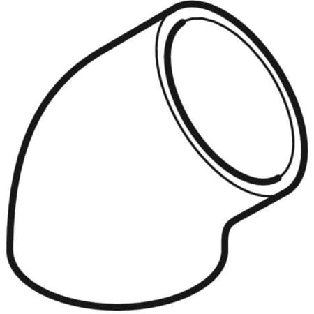 GEBERIT 365.045.16.1 Отвод Geberit PE  - Вид №1