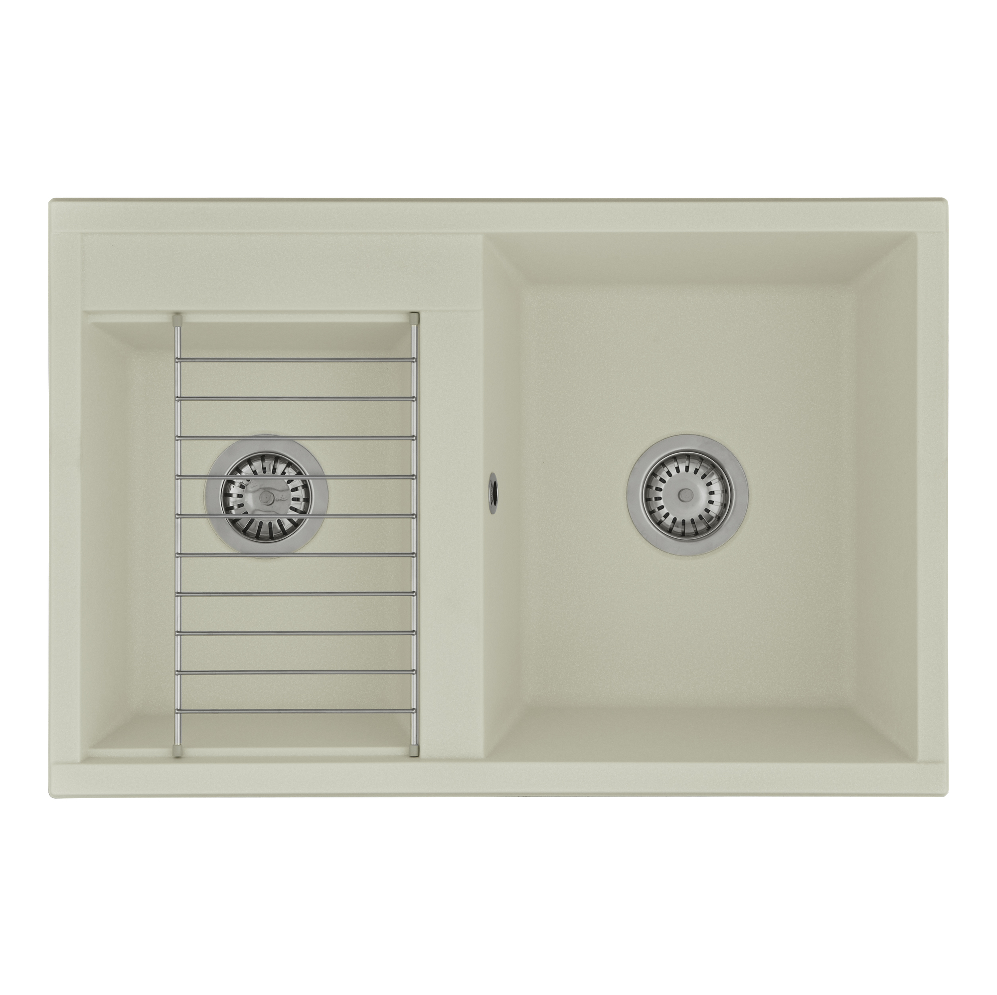 1A723132DE240 Мойка кухонная прямоугольная AQUATON ДЕЛИЯ - Вид №1